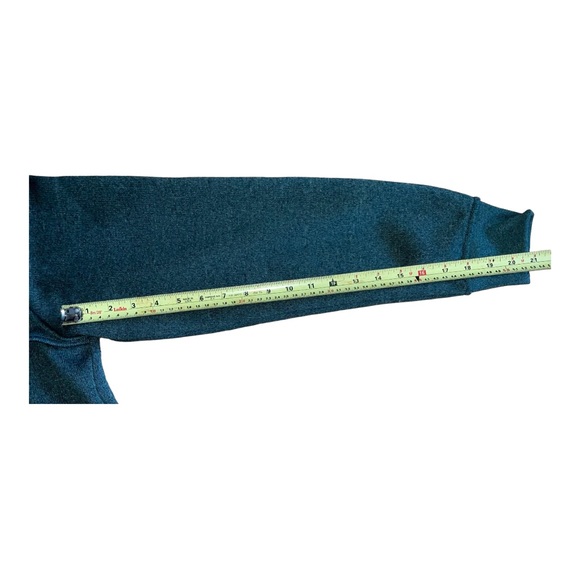 Woolrich everglade heather men’s zip up sweaters medium green 100% polyester - Picture 5 of 8